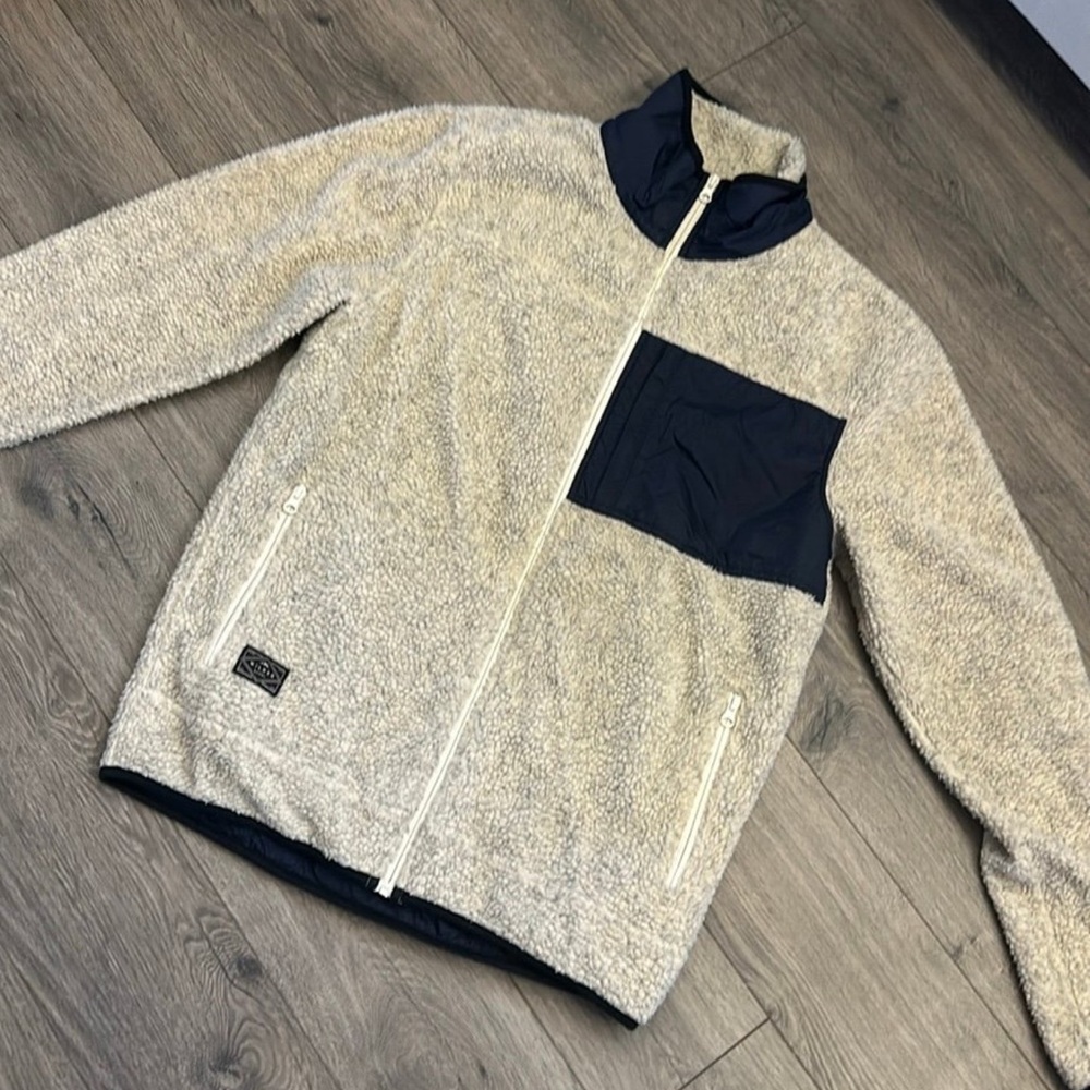 Sherpa zip up jacket